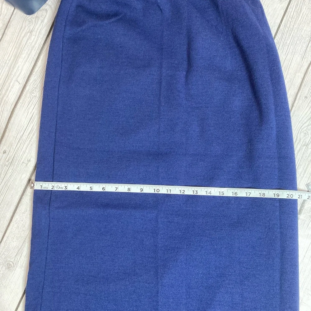 Vintage Jean Girard Wool Knit Maxi Skirt